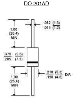 1N5401 Datasheet PDF Transys Electronics