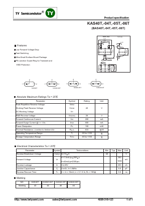 KAS40T Datasheet PDF TY Semiconductor