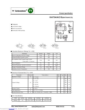 KAT54C Datasheet PDF TY Semiconductor