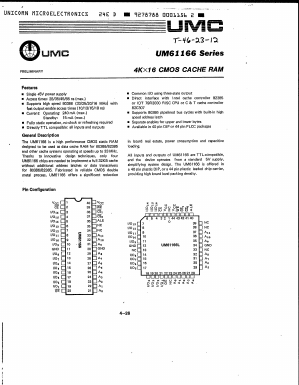 UM61166 Datasheet PDF UMC Corporation