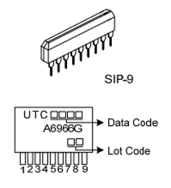 A6966G-G09-T Datasheet PDF Unisonic Technologies