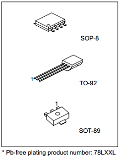 78LXX-T92-K Datasheet PDF Unisonic Technologies