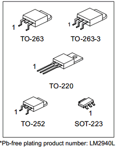 LM2940-10-TN3-T Datasheet PDF Unisonic Technologies