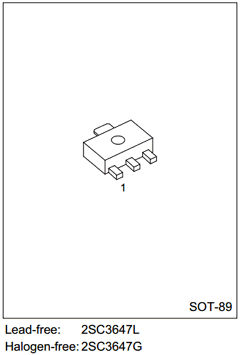 2SC3647G-K-AB3-R Datasheet PDF Unisonic Technologies
