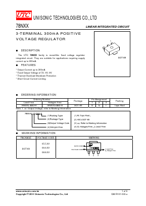 78N06G-AB3-R Datasheet PDF Unisonic Technologies
