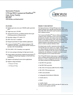 UT06MRA075 Datasheet PDF Aeroflex UTMC