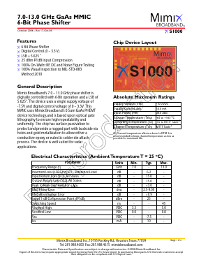 XS1000-BD-000W Datasheet PDF Unspecified2