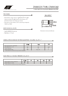 ZMM5249 Datasheet PDF Unspecified2