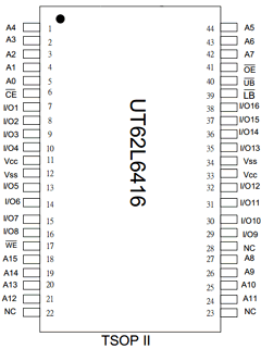 UT62L6416BS-55LE Datasheet PDF Utron Technology Inc