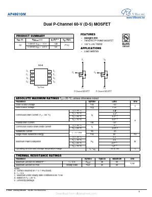 AP4951GM Datasheet PDF VBsemi Electronics Co.,Ltd