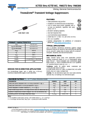1N6373-E3/73 Datasheet PDF Vishay Semiconductors