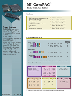 MI-QC6NS-MVW Datasheet PDF Vicor