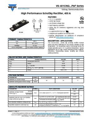 401CNQPBF Datasheet PDF Vishay Semiconductors