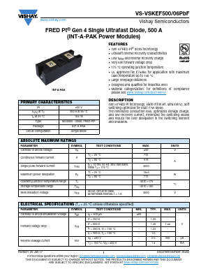 VS-VSKEF50006PBF Datasheet PDF Vishay Semiconductors