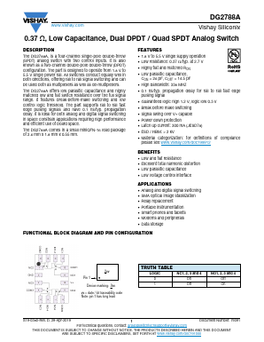 DG2788A Datasheet PDF Vishay Semiconductors