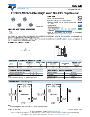 RSK22N100RF Datasheet PDF Vishay Semiconductors