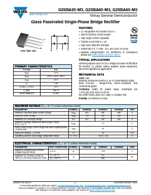 G2SBA80-M3 Datasheet PDF Vishay Semiconductors
