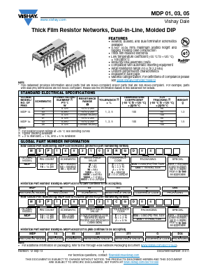 MDP1603 Datasheet PDF Vishay Semiconductors
