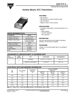 23226152 Datasheet PDF Vishay Semiconductors