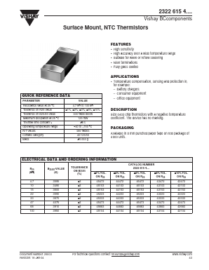 232261545223 Datasheet PDF Vishay Semiconductors