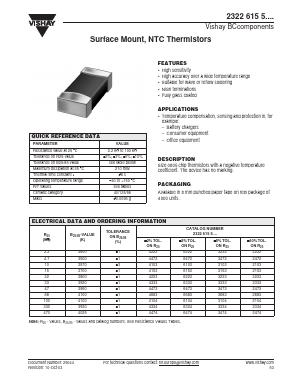 232261552474 Datasheet PDF Vishay Semiconductors