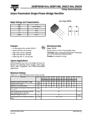 3N255-E4 Datasheet PDF Vishay Semiconductors