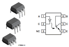 4N36-X Datasheet PDF Vishay Semiconductors