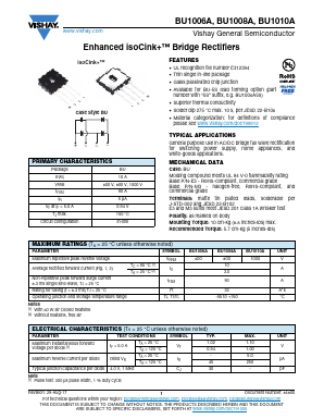 BU1010A-E3/51 Datasheet PDF Vishay Semiconductors