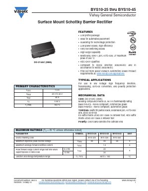 BYS035 Datasheet PDF Vishay Semiconductors
