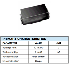 BZG03C160 Datasheet PDF Vishay Semiconductors