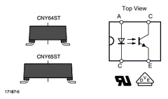 CNY65ST Datasheet PDF Vishay Semiconductors