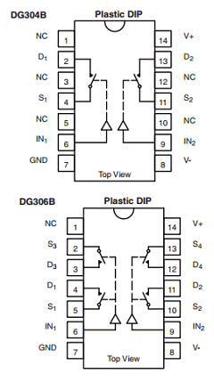 DG304BDJ-E3 Datasheet PDF Vishay Semiconductors