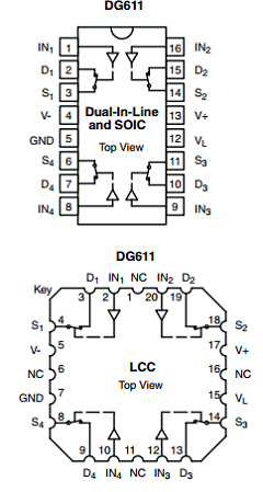 DG613DY-T1 Datasheet PDF Vishay Semiconductors