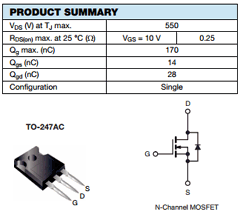 IRFP460B Datasheet PDF Vishay Semiconductors
