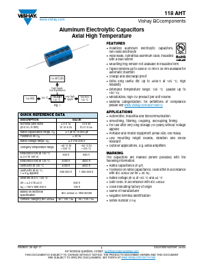 MAL211890004E3 Datasheet PDF Vishay Semiconductors