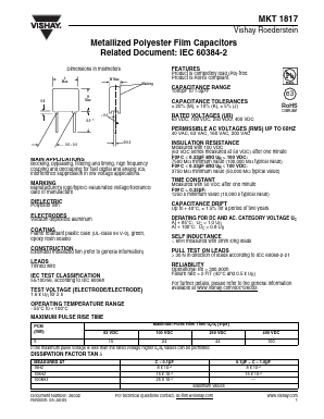 MKT1817-233-255-G Datasheet PDF Vishay Semiconductors