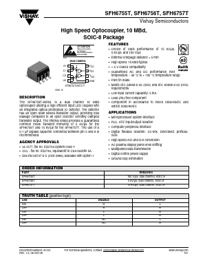 SFH6757T Datasheet PDF Vishay Semiconductors