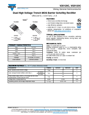 VI20120C Datasheet PDF Vishay Semiconductors