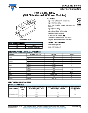 VSKDL450 Datasheet PDF Vishay Semiconductors
