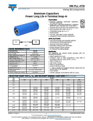 MAL209665152E3 Datasheet PDF Vishay Semiconductors