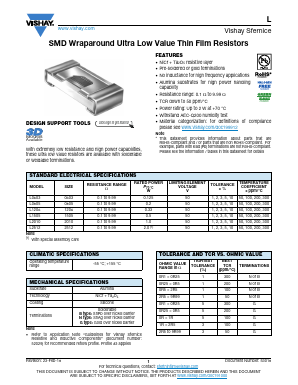 L1206K3R32GN Datasheet PDF Vishay Semiconductors