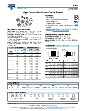 ILHB1806ER600V Datasheet PDF Vishay Semiconductors