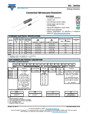 AC0115R5AC Datasheet PDF Vishay Semiconductors