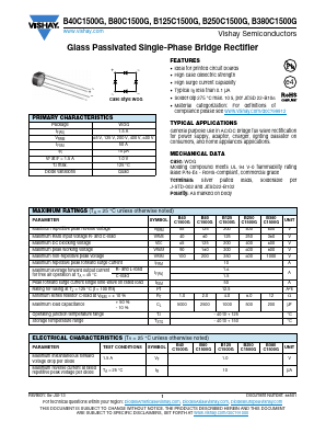 B40C1500G-E4/51 Datasheet PDF Vishay Semiconductors
