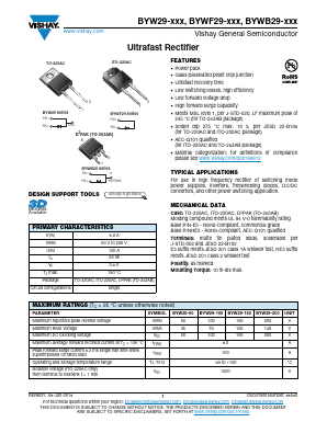 BYW29-200-E3/45 Datasheet PDF Vishay Semiconductors