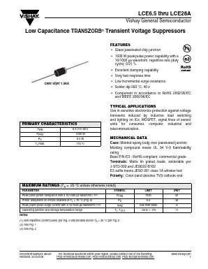 LCE10A Datasheet PDF Vishay Semiconductors
