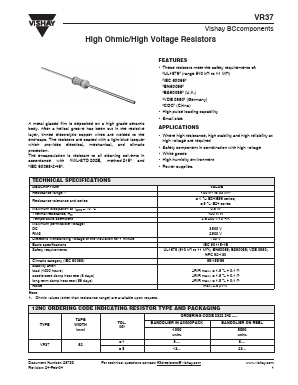 VR37 Datasheet PDF Vishay Semiconductors