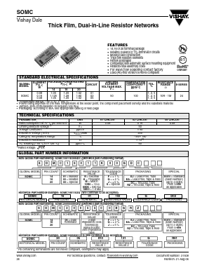 SOMC1401100KGDC Datasheet PDF Vishay Semiconductors