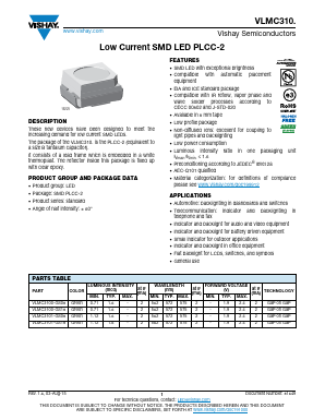 VLMC3100-GS18 Datasheet PDF Vishay Semiconductors