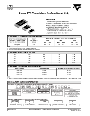 TFPT0603L2200FZ Datasheet PDF Vishay Semiconductors